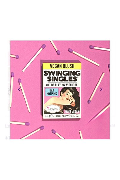 The Balm Cosmetic The Balm Swıngıng Sıngles-IMA HOTPINK