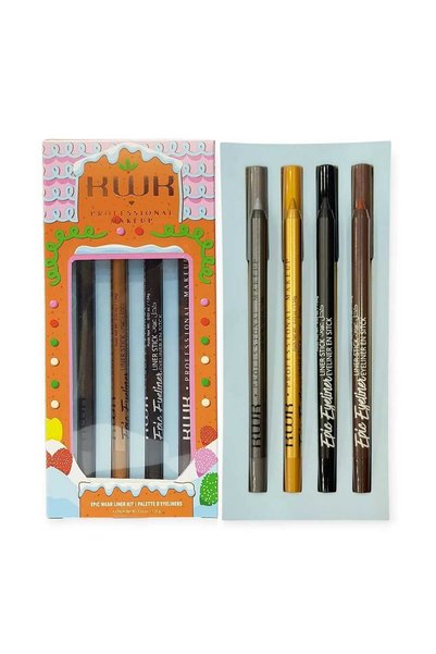 KWK 4-Color Creamy Eyeliner Pencil Set