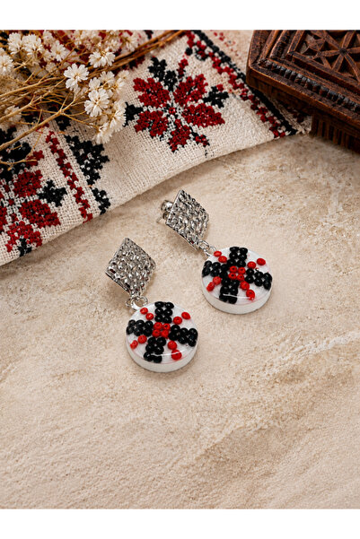 OEM Traditional motif earrings 02482