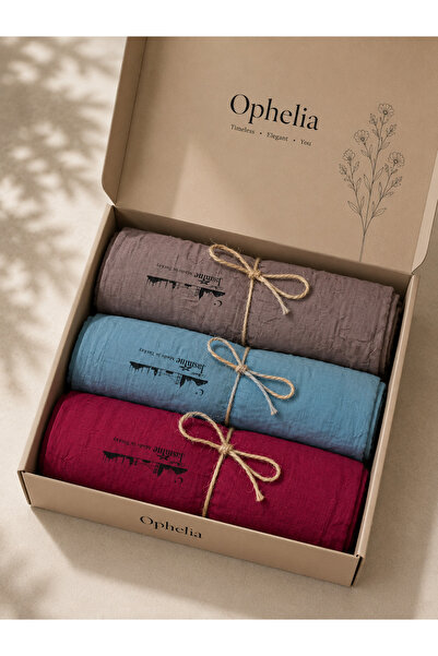 Jasmin Bamboo Crush Hijab 3-Piece Set – Soft, Lightweight & Breathable Modest...