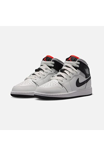 Nike Air Jordan 1 Mid SS25 (GS) Spor Ayakkabı (RELAX SPORT) Dar kalıptır