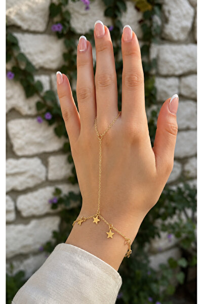 Mega Bazaar Women's Star Dangle Shahmeran Bracelet