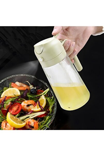 IRO Sticlă de ulei 2-în-1 cu cioc și pulverizator 470ml
