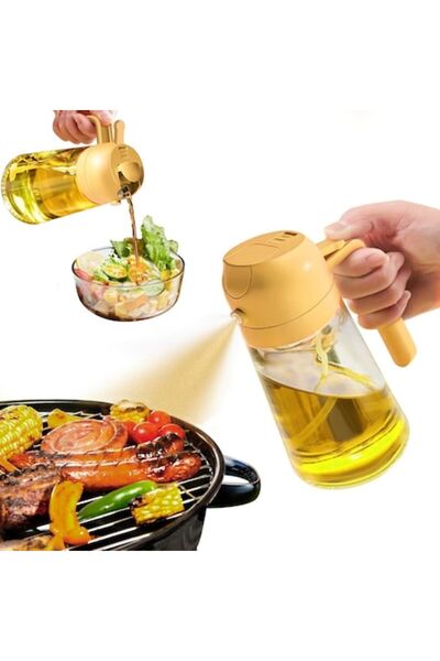 IRO Διανομέας και Ψεκαστήρας Λαδιού 2 σε 1 470ml με Μπουκάλι Υψηλής Ποιότητας...