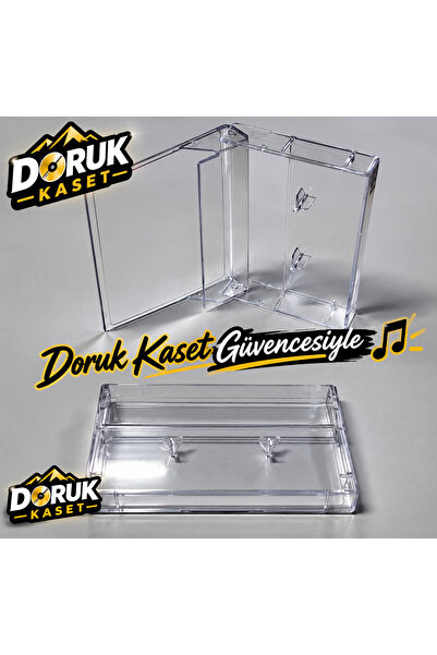 CD 3 Adet boş kaset kutusu