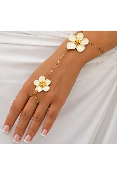 Mega Bazaar Flower Motif Shahmeran Bracelet