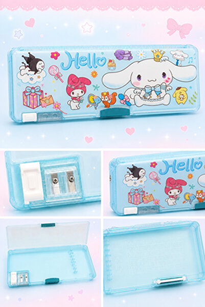 synshop Cute Rabbit Cinnamorolll Patterned Multi-Compartment Multiplication T...