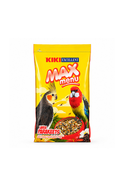 Kiki طعام ممتاز للببغاء الكبير ماكس مينو - 1 كجم
