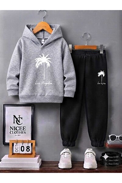 Leto Lykia Children's Tracksuit Unisex (White Tree in the Middle Losangelis W...