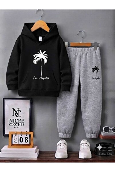 Leto Lykia Children's Tracksuit Unisex (White Tree in the Middle Losangelis W...