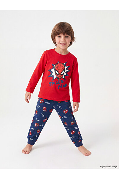 LC Waikiki Spider-Man Printed Boys' Pajama Set