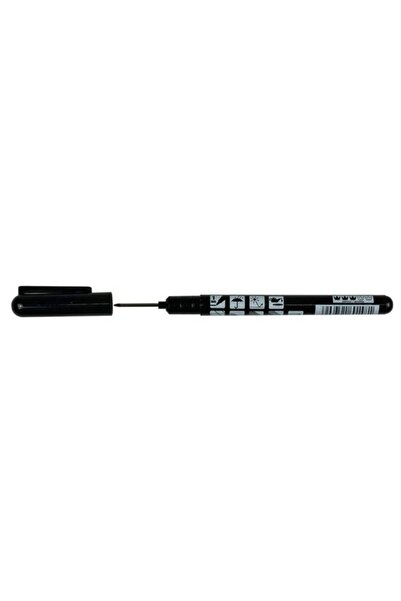 Solplant Marker permanent, 1 mm, negru, subtire, cu varf lung, Richmann