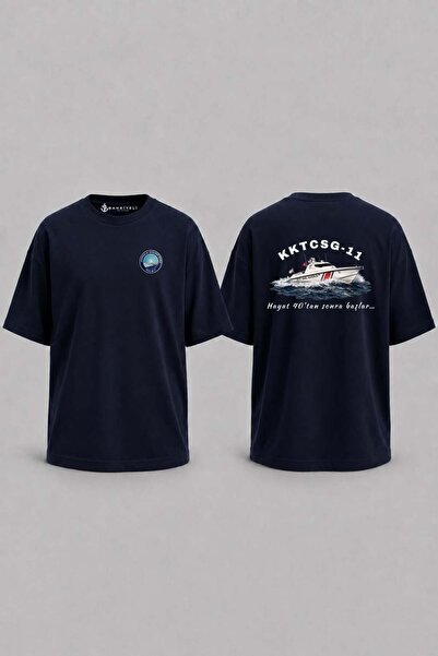 Bahriyeli Collection Oversize Kktcsg-11 between the Waves V2 Pocket and Back ...