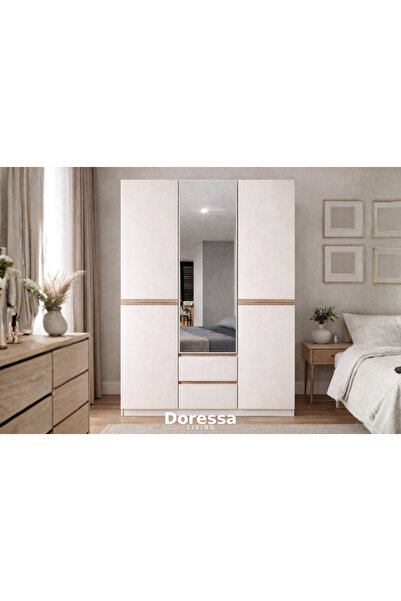 Doressa Living Neyla 3 Kapılı Gardırop