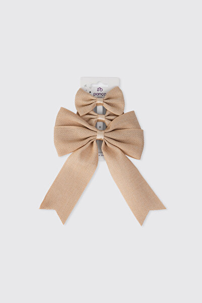 Panço Girl's 3-Piece Ecru Buckle Set