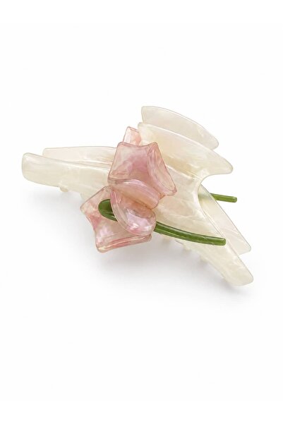 CHARMLUCKY Bone Tulip Mandal Clasp