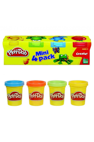 Hasbro Play-Doh Μίνι Σετ 4 τεμαχίων (23241)