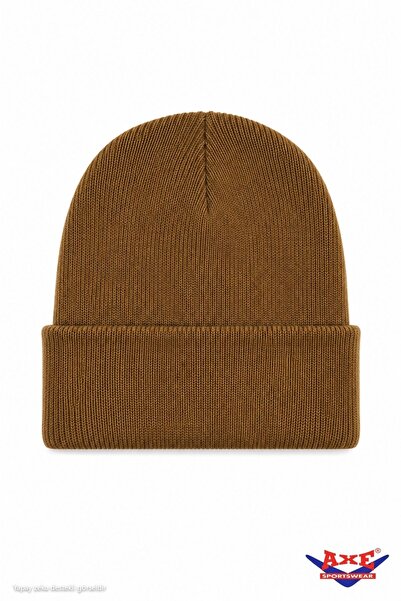 AXE SPORTSWEAR Unisex Winter Folded Basic Knitwear Beanie Warm Soft Textured ...