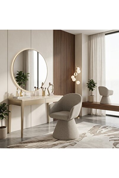 Generic Wide Base and Premium Fabric Hairdressing Chair