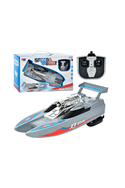 Generic Brand Σκάφος XJ Speed Boat R/C Ταχύπλοο 4κάναλο (ασημί) (311-Α22)