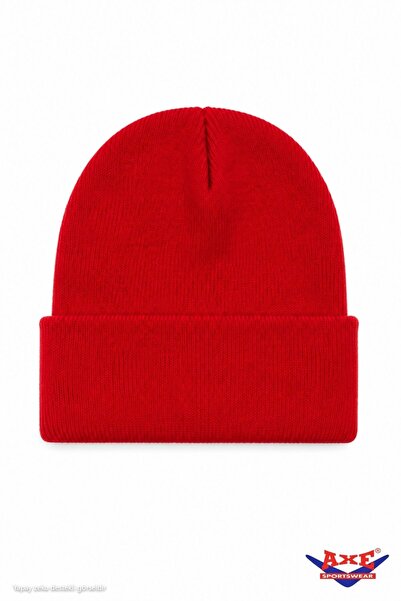 AXE SPORTSWEAR Unisex Winter Folded Basic Knitwear Beanie Warm Soft Textured ...