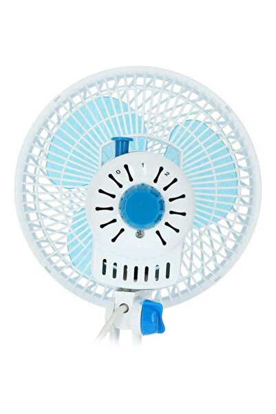 Gennext 8 Inch Table Fan/ Clip Fan with 2 Speed Settings, Super Quiet Motor, ...