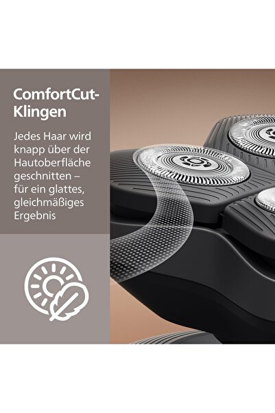 Philips Head Shaver Pro Series 7000 - erkekler ve kadınlar için elektrikli kel tıraş makinesi,HS7980/15