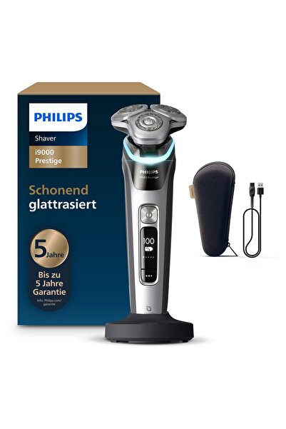 Philips Shaver i9000 Prestige, Erkekler için Elektrikli Islak ve Kuru Tıraş M...