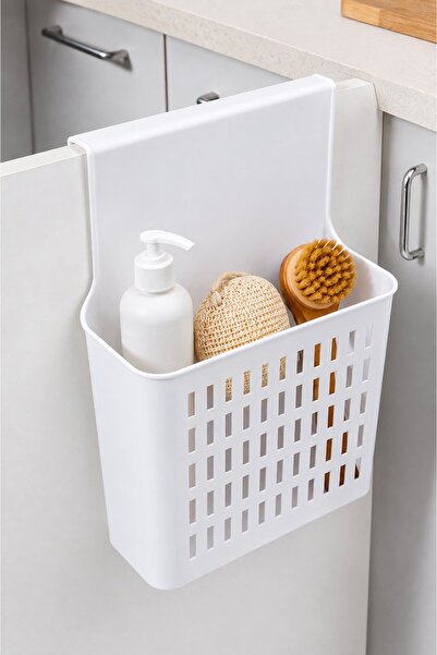 SARINCI Kitchen Organizer Basket Hanging on the Cabinet Door Multi-Purpose Ha...