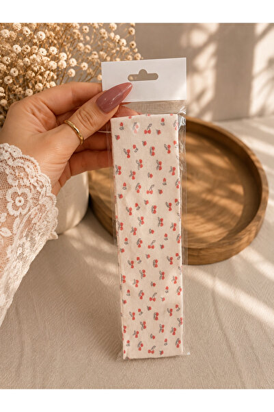Kokoş Children's Hair Band with Cherries