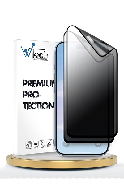 Wtech Apple iPhone 18 Pro 5G 2026 Premium Nano Ceramic Privacy Full Cover Mat...
