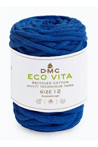 Dmc Fir pentru macrame, tricotat si crosetat Vita 12mm DMC, 250g/55m, 75 alba...