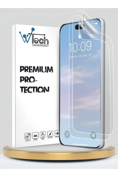 Wtech Apple iPhone 18 Pro Max 5G 2026 Premium Hydrogel Film Thin and Flexible...