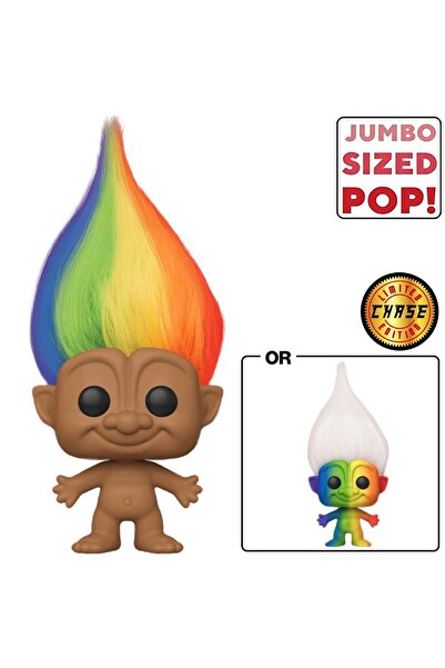 Funko بوب جامبو! أيقونات شخصيات الترولز الكلاسيكية: ترول متعدد الألوان بحجم 1...