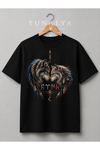 Grafftee Clothing Tunalya Strong Bozkurt Special Design Premium Printed Unise...
