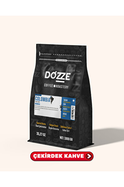 Filtre Kahve Colombia 1kg Çekirdek