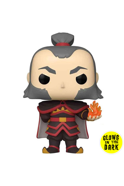 Funko Pop! Animation: Avatar- Zhao w/Fireball (Exc)(GLOW)