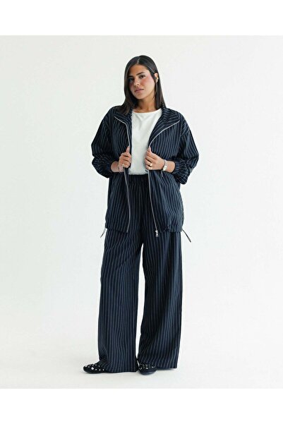 Glow Midnight Pinstripe Set