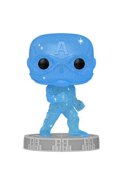 Funko بوب! سلسلة الفنانين: مارفل: إنفينيتي ساغا - كاب أمريكا (BU)