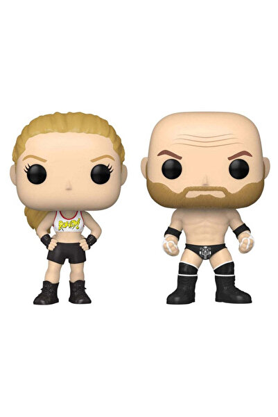 Funko بوب! WWE: مجموعة روسي وترابل إتش المكونة من قطعتين
