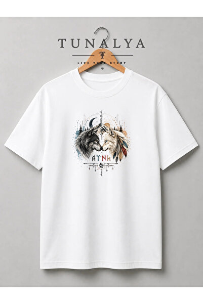 Grafftee Clothing Tunalya Strong Bozkurt Special Design Premium Printed Unise...
