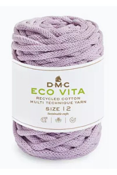 Dmc Fir pentru macrame, tricotat si crosetat Vita 12mm DMC, 250g/55m, 62 mov ...