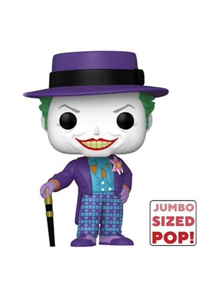 Funko بوب جامبو! دي سي: باتمان 1989 - الجوكر مع قبعة (باستثناء)