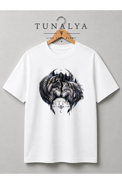 Grafftee Clothing Tunalya Strong Bozkurt Special Design Premium Printed Unise...