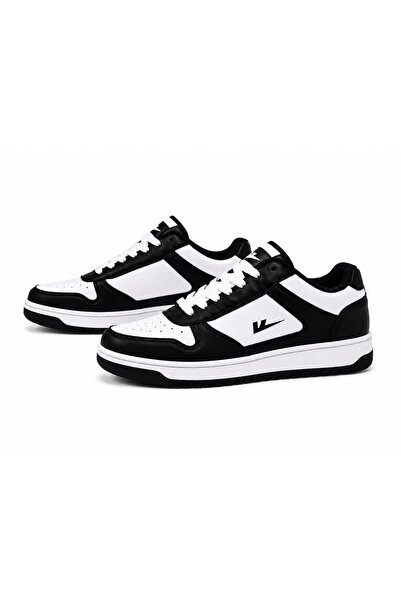 Unisex Bağcıklı Cilt Günlük Sneaker Spor Ayakkabı