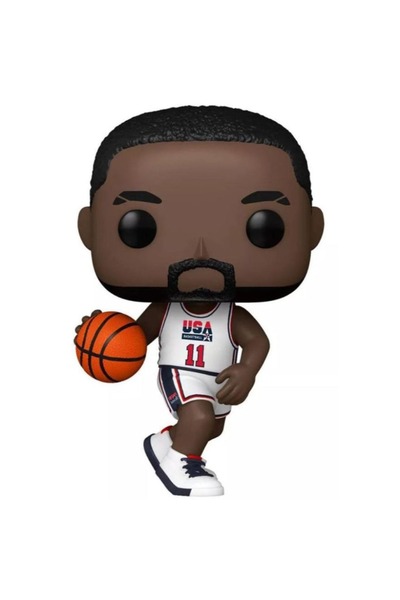 Funko Pop! Basketball: NBA Legends- Karl Malone (1992 Team USA White Uni)(Exc)