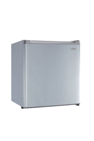 HAAM ثلاجة بباب واحد، سعة 1.6 قدم مكعب، فضي - HM75SSRF-O25