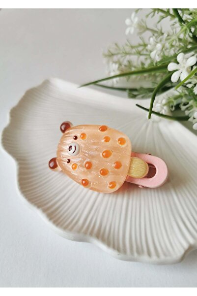 Halley Concept Ice Cream Children's Buckle with Teddy Bear Figure 6 X 3.5 cm