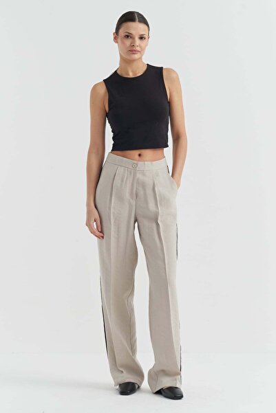 PAULMARK Women's Side Stripe Pants