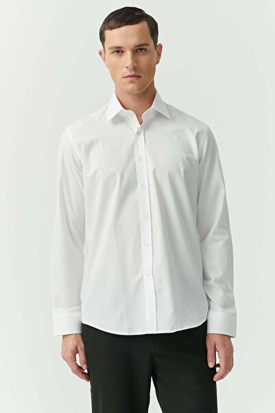PAULMARK Relaxed Fit Dobby Shirt